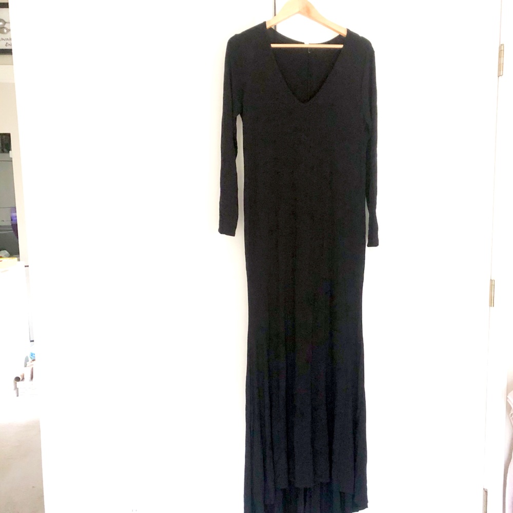 Long sleeve Photoshoot Maternity Gown/Dress